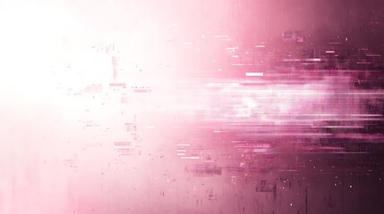 Aufkleber - Abstract pink background with digital textures and light effects creating a modern, artistic feel.