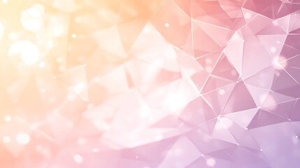 Aufkleber - Abstract geometric background with soft pastel colors and light effects.