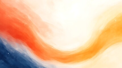 Aufkleber - Abstract colorful swirl blending warm and cool tones, creating a dynamic visual effect.
