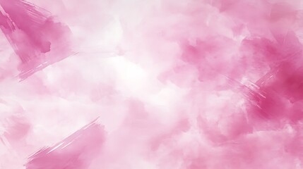 Fototapete - Soft pink watercolor texture with light and dark hues blending harmoniously.