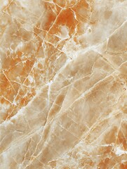 Wall Mural - Elegant Beige and Orange Marble Texture Background for Interior Design and Decoration : Generative AI