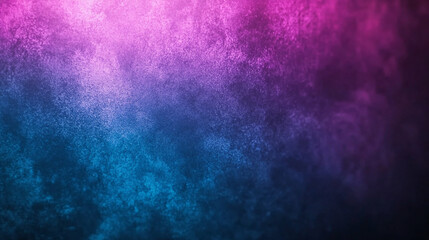 Wall Mural - A vibrant blue, teal, and purple gradient with defocused, blurred motion creates an abstract background, symbolizing creativity, energy, and transformation in a modern, dynamic atmosphere.
