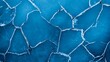 © MD - Abstract blue cracked ice texture background
