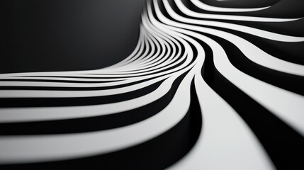 Wall Mural - a minimalist design with a single line of code forming a spiral or other intriguing shape, highlight