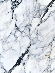 Aufkleber - Elegant Marble Texture Displaying Unique Swirls and Patterns in Natural Stone Surface : Generative AI
