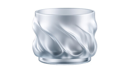 Wall Mural - closeup of refreshing beverage in a clear glass, captivating visual study of light and texture