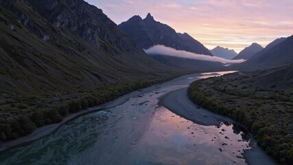 Poster - Serene Mountain Sunrise