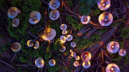 Fototapete - Enchanted Forest Wonders
