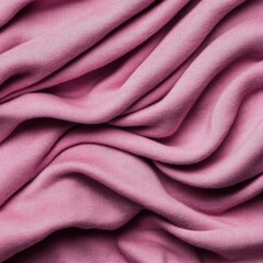 Poster - Soft Pink Fabric Texture with Elegant Drapes and Flowing Lines