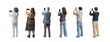 © StockPhotoPro - Group of people taking photos with their smartphones