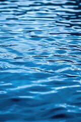 Poster - A detailed view of the water's surface with subtle ripples and reflections