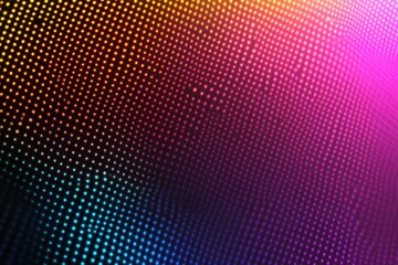 Wall Mural - colorful abstract pattern displaying vibrant dots illuminated in an artistic gradient of hues and sh