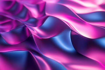 Wall Mural - vibrant waves of color dance together, creating a mesmerizing visual effect filled with shades of pi