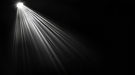 Wall Mural - Glowing lens flare effect against a black background. Easily incorporate as an overlay or screen filter onto images