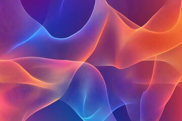 Wall Mural - vibrant swirl of colors dances across a digital canvas in harmony during a creative virtual explorat
