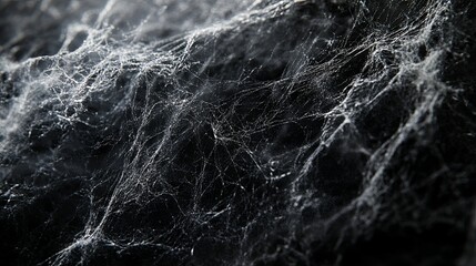 Intricate Spiderweb Texture Dark Background