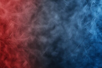 Wall Mural - an abstract background in soft hues of red, blue, and black, adorned with bokeh lights