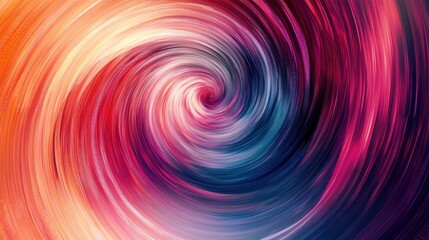 Aufkleber - Abstract swirling vortex of vibrant colors, creating a dynamic and energetic visual.