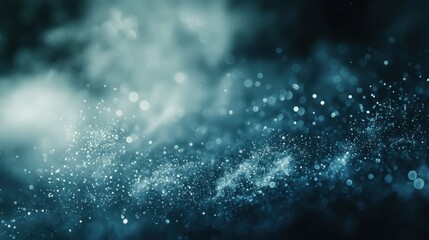Wall Mural - a soft bokeh effect overlay with gradient lights fading into a dark background.