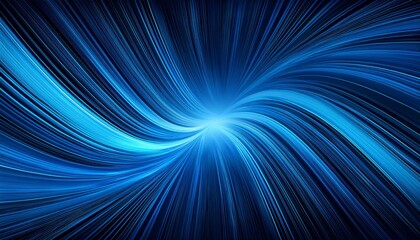 blue curved lines vector background with light on curve lines and blue dark space for text and messa