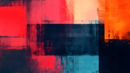 Wall Mural - modern digital interpretation of the american flag