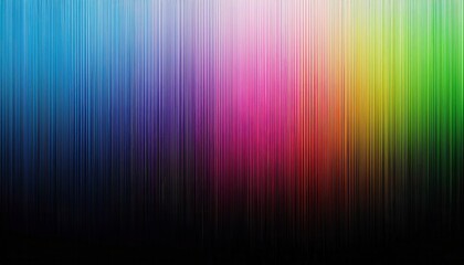 Poster - vibrant vertical gradient texture with multicolor spectrum transition from pink to blue, abstract digital background