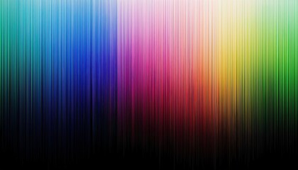 Poster - vibrant vertical gradient texture with multicolor spectrum transition from pink to blue, abstract digital background