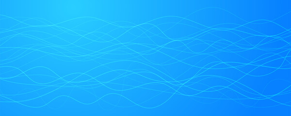 Wall Mural - abstract gradient background with wave beams
