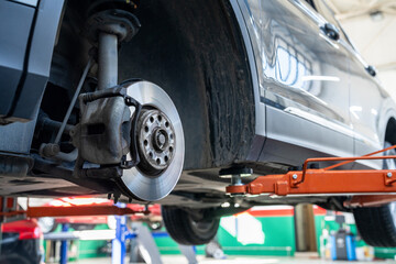 Poster -  Car service workshop. Car repair