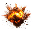 © Arthur Woods - PNG Fire bomb explosion flames high explosive.