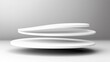 © innova - Abstract White Platforms for Product Display with Minimalist Design