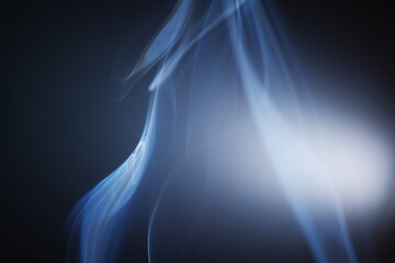 Wall Mural - close up of smoke abstract as background
