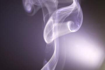 Wall Mural - close up of smoke abstract as background
