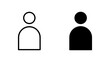 © avaicon - User icon vector. person sign and symbol. people icon.