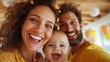 © LifeMedia - Happy family embraces new beginnings with joyful self-portrait
