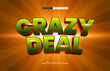 © EkaRangga - crazy deal editable text effect with a sale and promo text style
