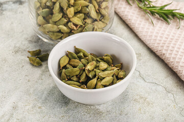 Sticker - Dry Cardamom - aroma seasoning flavour