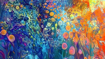 AI system that generates art based on mood analysis, automatically selecting colors, patterns, and brushstrokes based on the user's emotional state