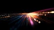 © Mahmulatin - Light trails depict dynamic motion and bright color bursts