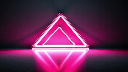 Wall Mural - abstract background with colorful triangles