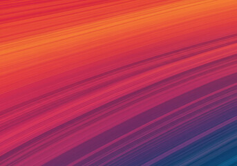 Wall Mural - gradient lines create a warm and cool color blend