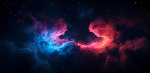 the heart of a nebula features a resplendent glow, indicative of a supernova