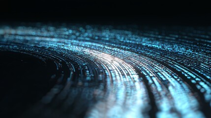 A hologram panel on a digital user interface allows for analysis or control, showcased on a futuristic technology UI screen with a hologram hud infographic