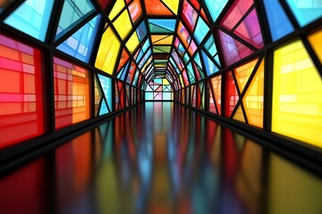 Wall Mural - ultra futuristic tech abstract background, available as stock