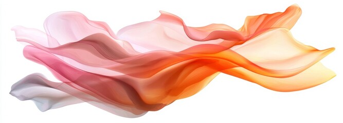 Wall Mural - the abstract dynamic style is recognizable by its use of fluid lines in design elements