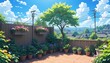 © Reza - Serene Garden Escape – A Tranquil Haven in Bloom