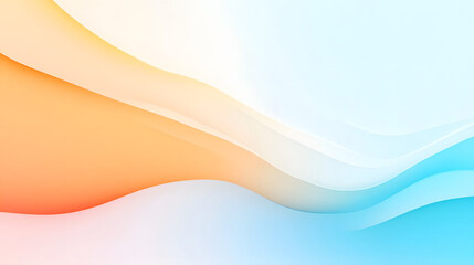 Wall Mural - abstract blue and yellow digital product material background, ppt scene illustration of gradient blu