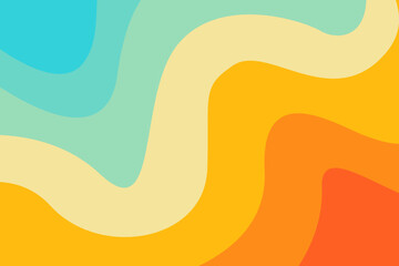 Wall Mural - colorful abstract pattern background. template summer concept. vector illustration