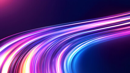 Wall Mural - Abstract three-dimensional glowing curve background, abstract graphic poster PPT background