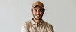 © Surachetsh - Caucasian man in comfortable, everyday outfits that transition seamlessly from casual to professional, this scene is set against a clear white backdrop.
